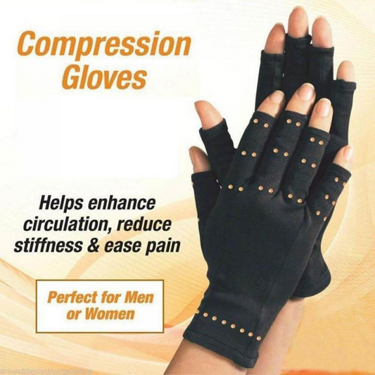 Copper Fiber Sports Recovery Gloves